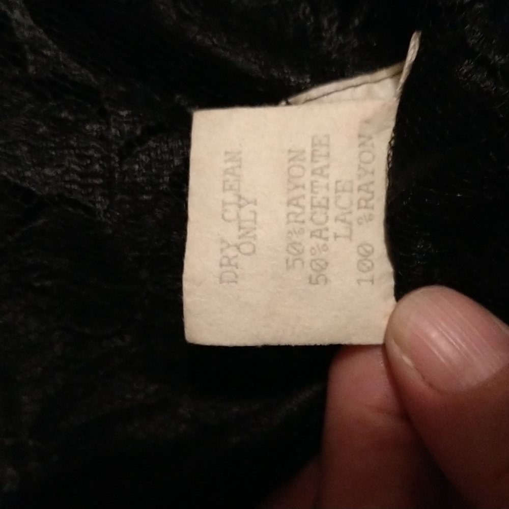 Vintage Antony Moorcroft Tuxedo Lace Satin Formal Jacket - Picture 7 of 7